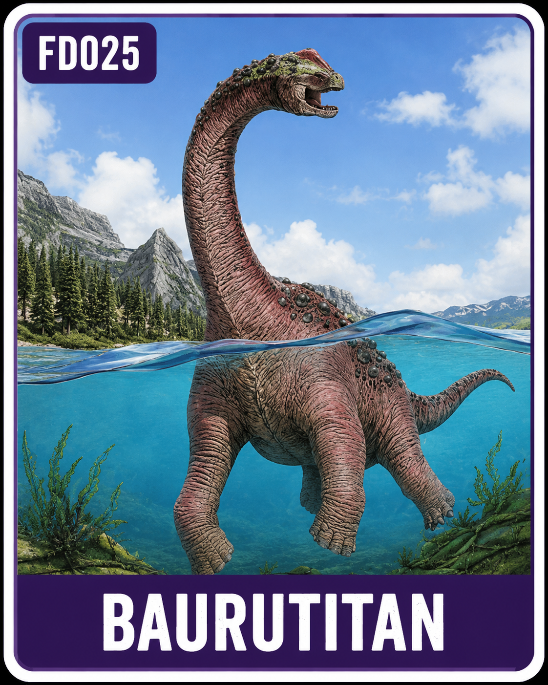 Figurinha do Baurutitan